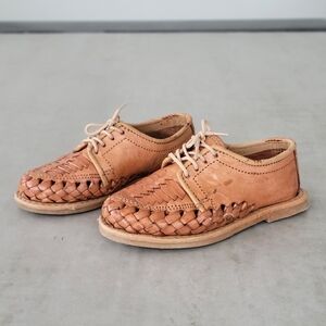 Authentic handmade leather Huaraches for kids, US 9